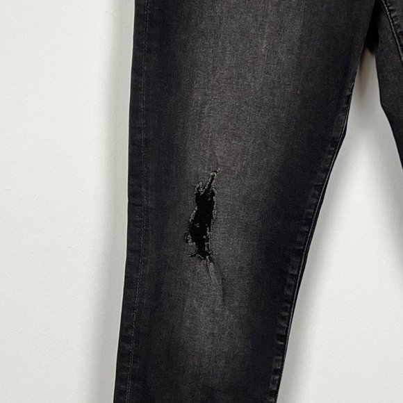 Kut from the Kloth Womens Connie Black High Rise Ankle Skinny Jeans size 2 - Picture 6 of 14